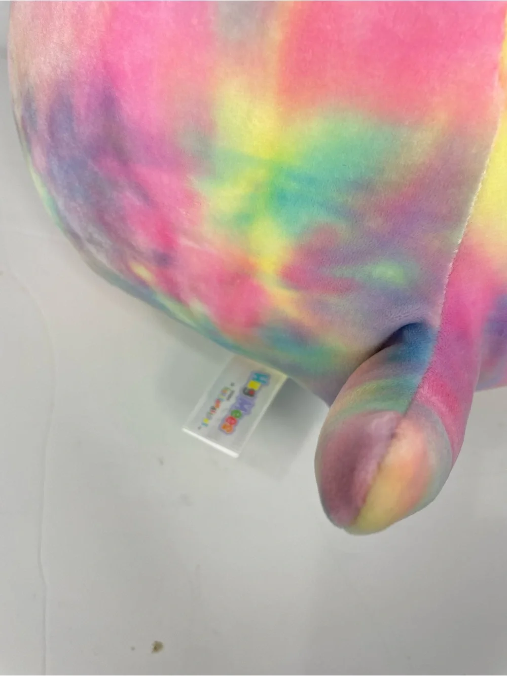 Squishmallows 18 inch Hug Mees Tinley the Tie Dye Axolotl Easter 2023